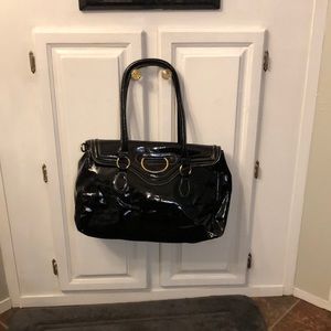 Big black Italy leather